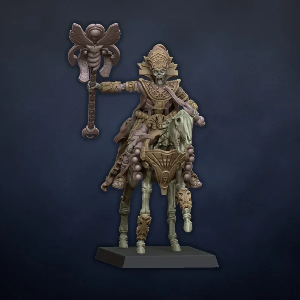 Hierarch on Horse - Undying Dynasties - Dragonlake Miniatures - RPG - WARGAMES - ROL