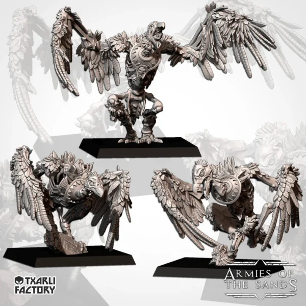 Necropolis Vultures - Armies of the Sands | Txarli Factory - RPG - WARGAMES - ROL