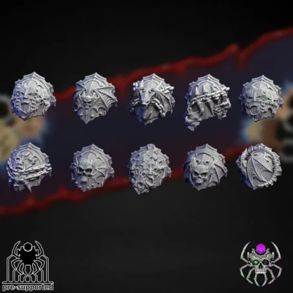 Nightmare Harbingers Battle Squad Shoulders