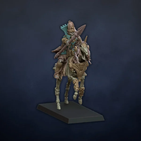 Pharaon on horse - Undying Dynasties - Dragonlake Miniatures - RPG - WARGAMES - ROL
