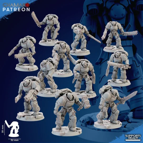 Set of 10 Imperator's Assault Militum