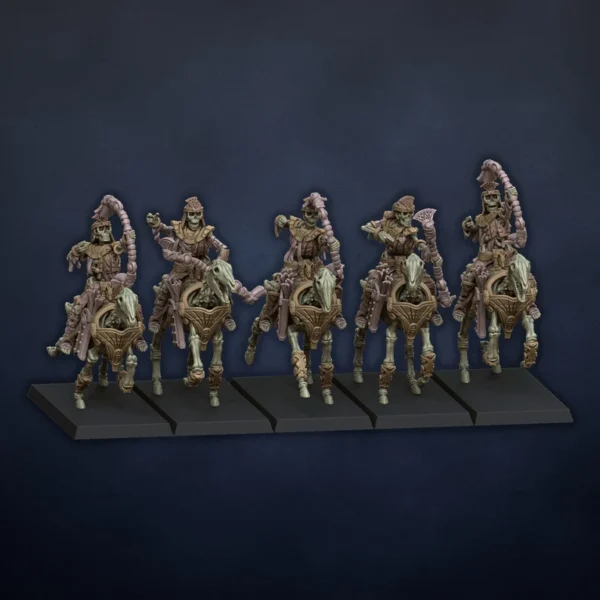 Skeletal Cavalry Archers- Dragonlake - RPG - WARGAMES - ROL