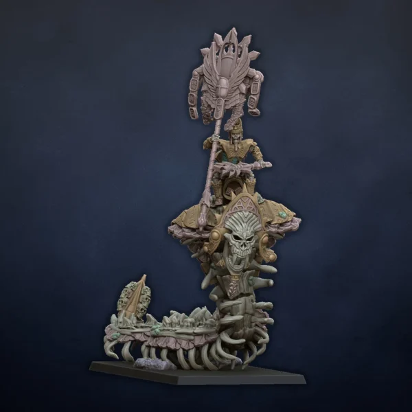 Tomb Harbinger on Cataphract- Undying Dynasties - Dragonlake Miniatures - RPG - WARGAMES - ROL