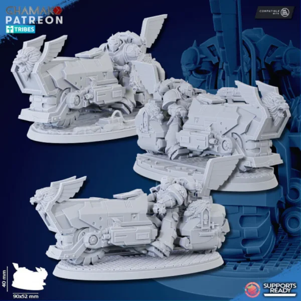 Winged Lion Bikes x3 (Wheels / A-Grav)