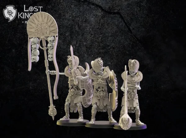 Amun-Re Guard with halberds, Undying Dinasties by Lost Kingdom - Imagen 2