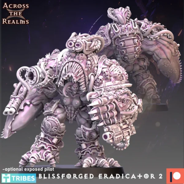 Erradicadores forjados por Bliss - Legión del exceso - A través de los reinos para wargames - Imagen 2