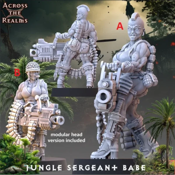 Jungle Sergeant Babe