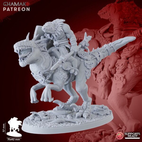 Coldblood Warriors, by Ghamak compatible con wargames. - Imagen 2