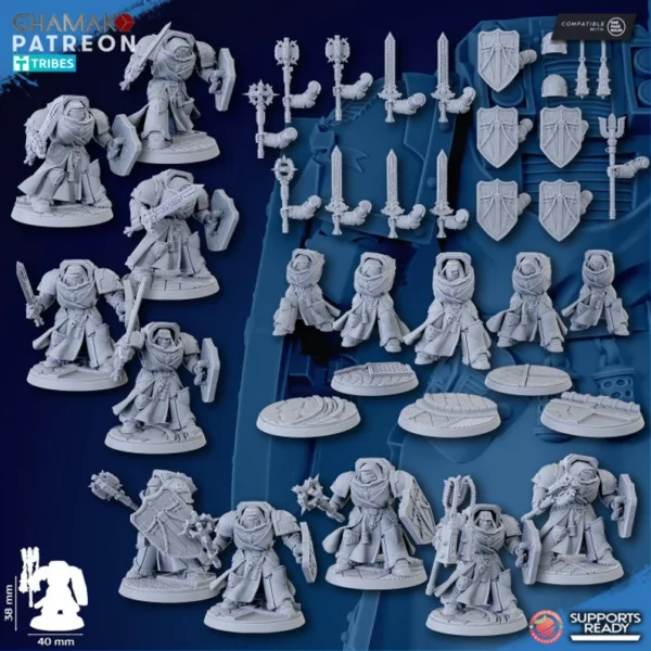 Set of 5 Crusaders of Death - Imagen 2