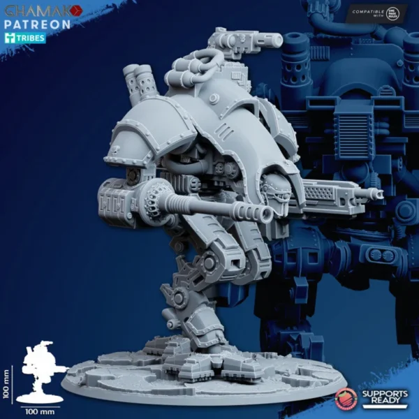 Titan Bellatorius - Ghamak compatible con juegos de guerra de mesa - Imagen 2