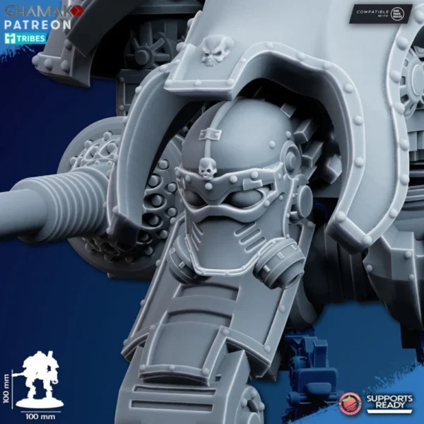 Titan Bellatorius - Ghamak compatible con juegos de guerra de mesa - Imagen 3