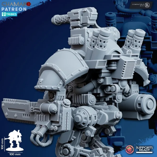 Titan Bellatorius - Ghamak compatible con juegos de guerra de mesa - Imagen 4