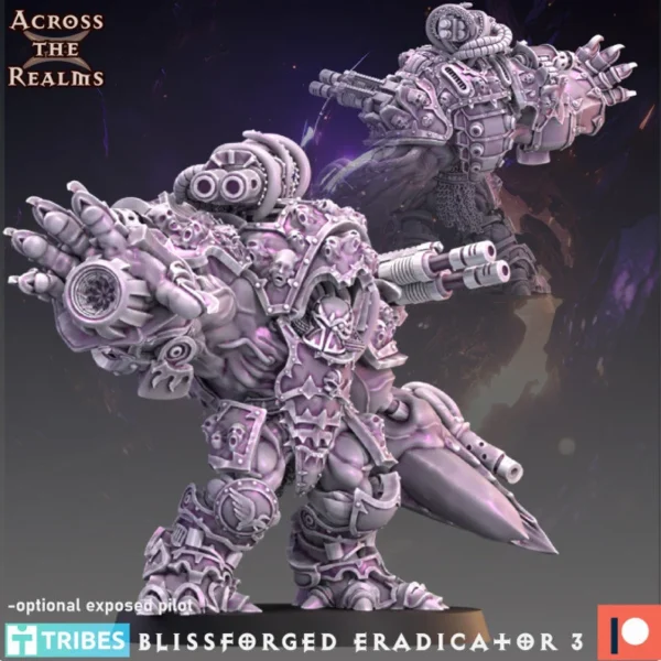 Erradicadores forjados por Bliss - Legión del exceso - A través de los reinos para wargames - Imagen 5
