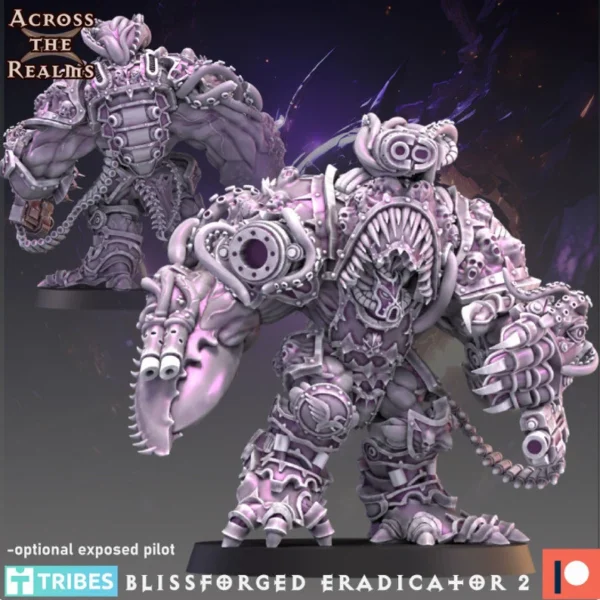 Erradicadores forjados por Bliss - Legión del exceso - A través de los reinos para wargames - Imagen 6