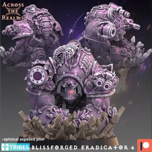 Erradicadores forjados por Bliss - Legión del exceso - A través de los reinos para wargames - Imagen 7
