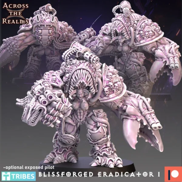 Erradicadores forjados por Bliss - Legión del exceso - A través de los reinos para wargames - Imagen 8