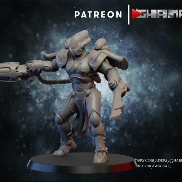 Space Elves Spider Warriors - Ghamak compatible con juegos de guerra de mesa - Imagen 3