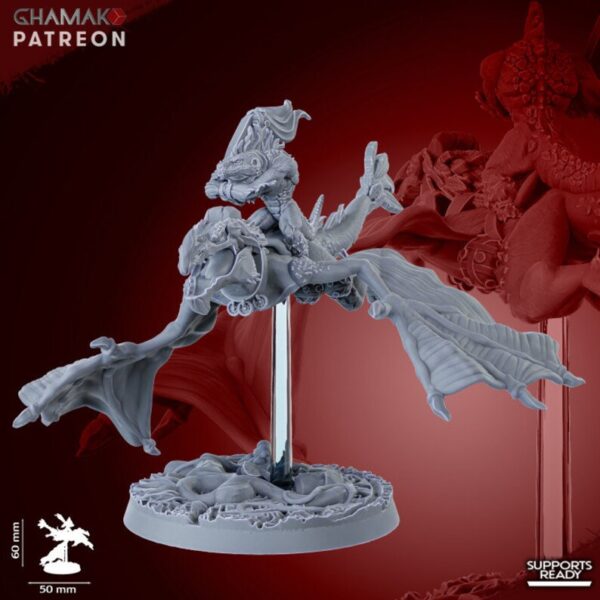 Pterodactyl bombers, by Ghamak compatible con wargames. - Imagen 3