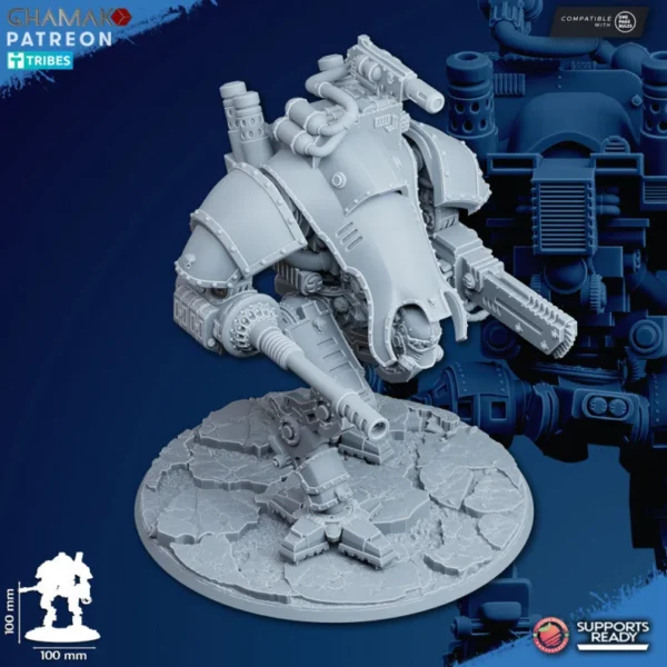 Titan Bellatorius - Ghamak compatible con juegos de guerra de mesa - Imagen 5