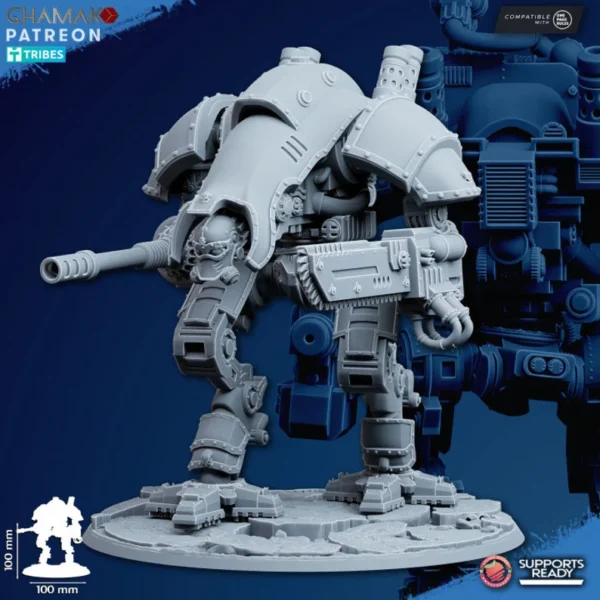 Titan Bellatorius - Ghamak compatible con juegos de guerra de mesa - Imagen 6