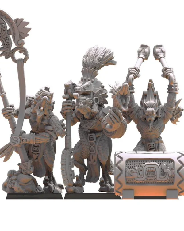 Coatl Guard by Lost Kingdom compatible con wargames. - Imagen 2