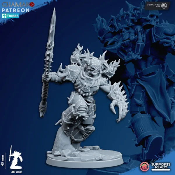 Corrupted Militum by Ghamak for grimdark future wargames. - Imagen 3