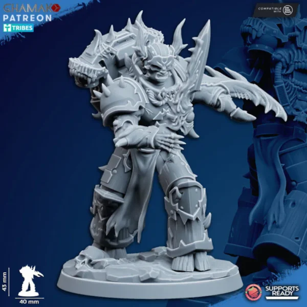 Corrupted Militum by Ghamak for grimdark future wargames. - Imagen 5