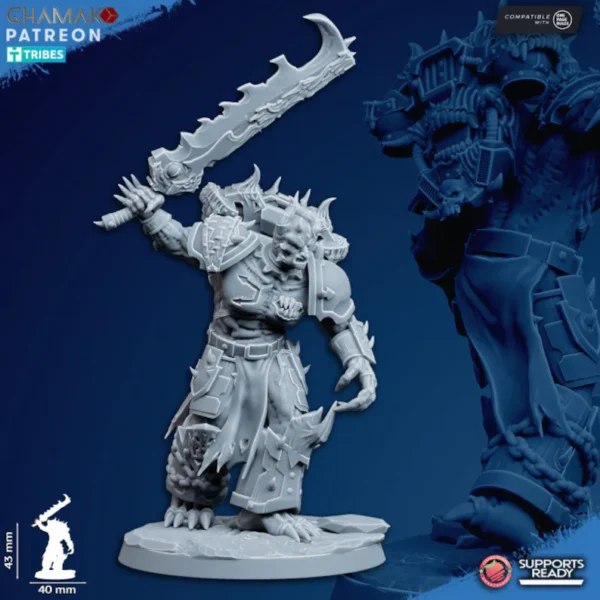 Corrupted Militum by Ghamak for grimdark future wargames. - Imagen 6