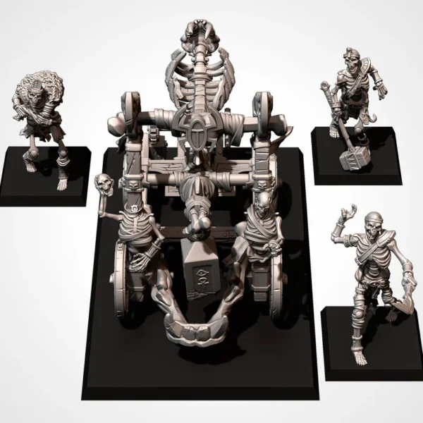 Bone Catapult - Armies of the Sands | Txarli Factory - RPG - WARGAMES - ROL - Imagen 3