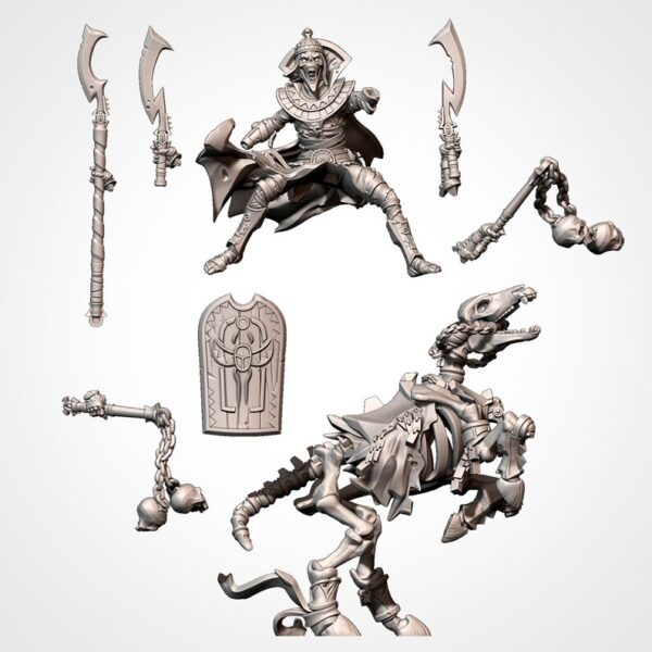 Necropolis Priests - Armies of the Sands | Txarli Factory - RPG - WARGAMES - ROL - Imagen 3