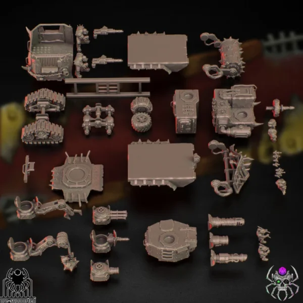 Orkz Heavy Armoured War Wagon - Imagen 2