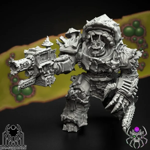 Plague Bringers Heavy Armor Squad | EightLegsMiniatures - Imagen 2