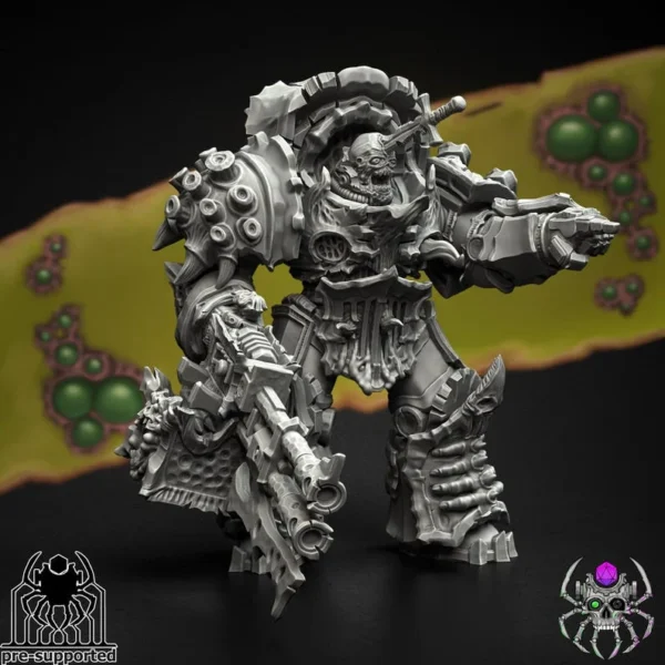 Plague Bringers Heavy Armor Squad | EightLegsMiniatures - Imagen 4