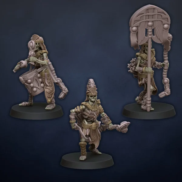 Skeleton Archers - Undying Dynasties - Dragonlake Miniatures - RPG - WARGAMES - ROL - Imagen 2