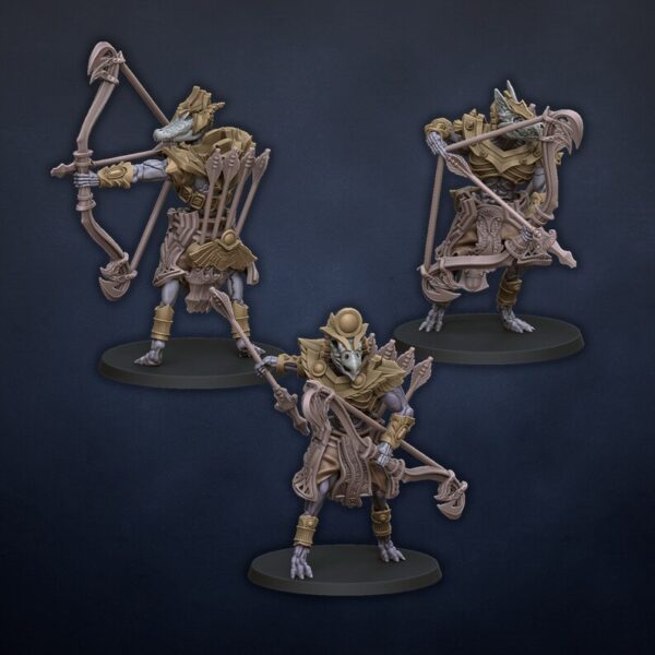 Shabtis Archers - Dragonlake miniatures - WARGAMES - ROL - Imagen 3