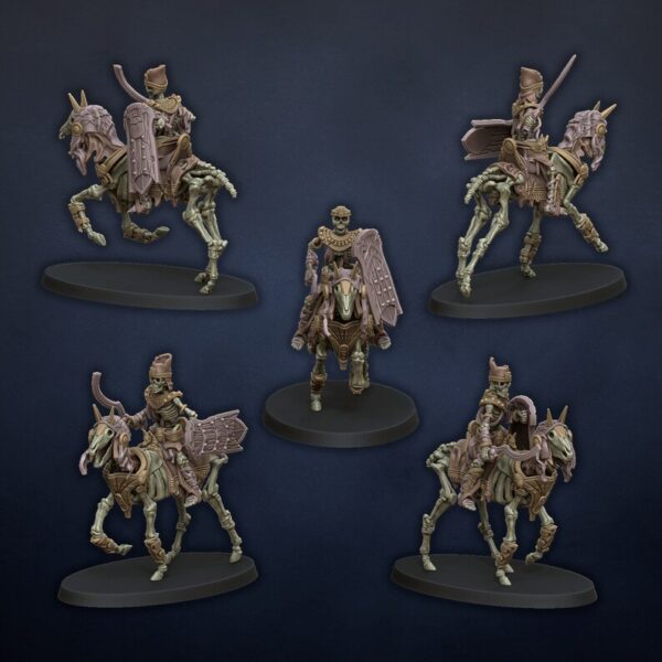 Heavy Skeletal Cavalry - Dragonlake - RPG - WARGAMES - ROL - Imagen 2