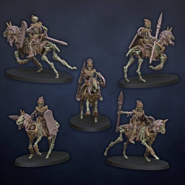 Heavy Skeletal Cavalry - Dragonlake - RPG - WARGAMES - ROL - Imagen 3