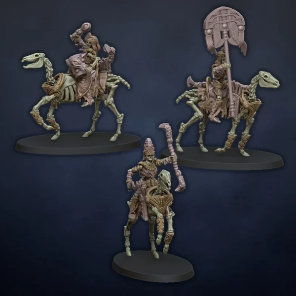 Skeletal Cavalry Archers- Dragonlake - RPG - WARGAMES - ROL - Imagen 2