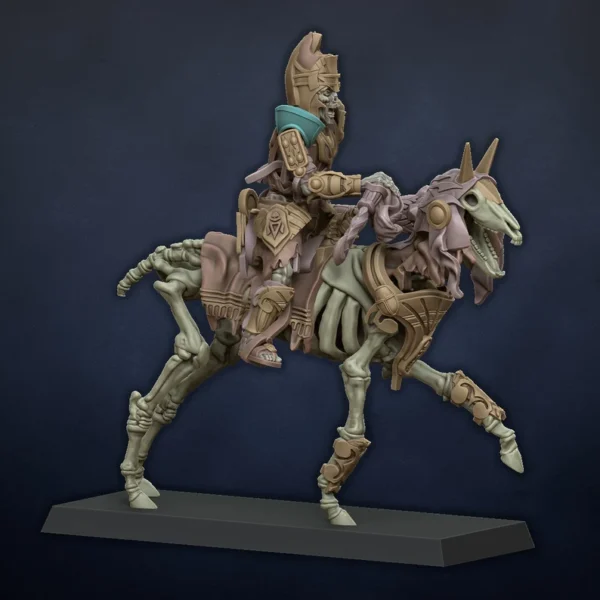 Tomb Architect on Horse - Undying Dynasties - Dragonlake Miniatures - RPG - WARGAMES - ROL - Imagen 3