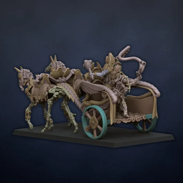 Tomb Architect on Chariot - Undying Dynasties - Dragonlake Miniatures - RPG - WARGAMES - ROL - Imagen 3