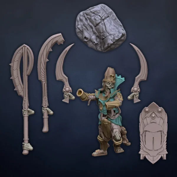 Pharaon - Undying Dynasties - Dragonlake Miniatures - RPG - WARGAMES - ROL - Imagen 4