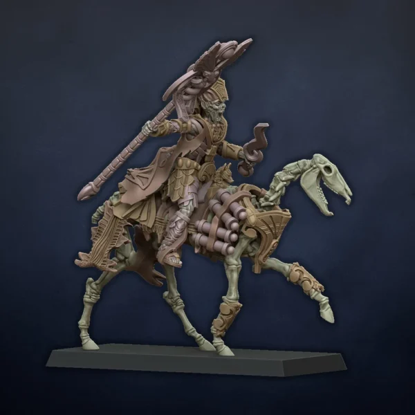 Hierarch on Horse - Undying Dynasties - Dragonlake Miniatures - RPG - WARGAMES - ROL - Imagen 3