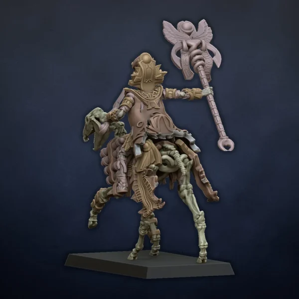 Hierarch on Horse - Undying Dynasties - Dragonlake Miniatures - RPG - WARGAMES - ROL - Imagen 4