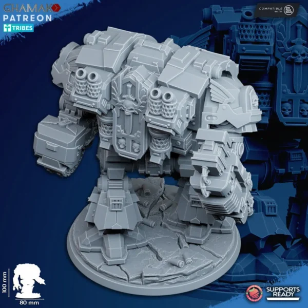 Dreadnought Vengeful Angels - Ghamak compatible con juegos de guerra de mesa - Imagen 3