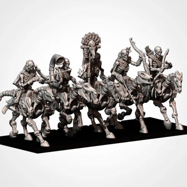 Light Skeletal Cavalry - Armies of the Sands | Txarli Factory - RPG - WARGAMES - ROL - Imagen 7