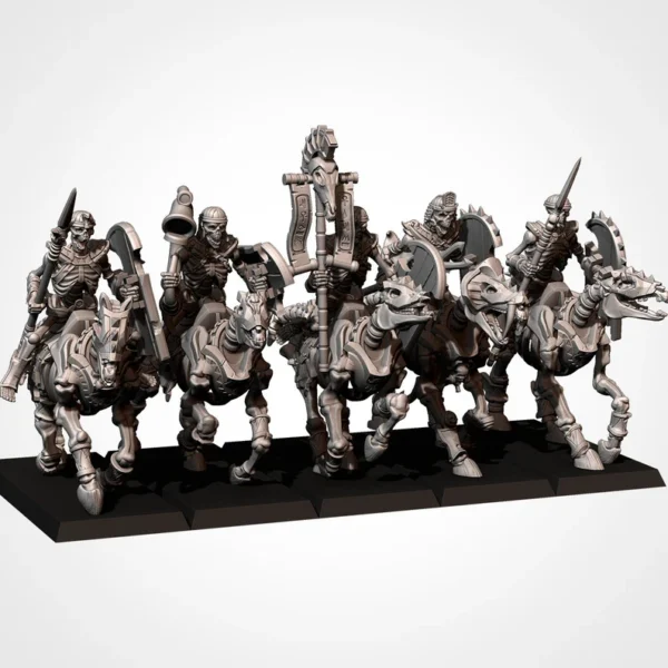 Heavy Skeletal Cavalry - Armies of the Sands | Txarli Factory - RPG - WARGAMES - ROL - Imagen 9