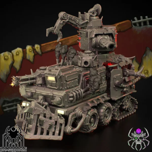 Orkz Heavy Armoured War Wagon - Imagen 7