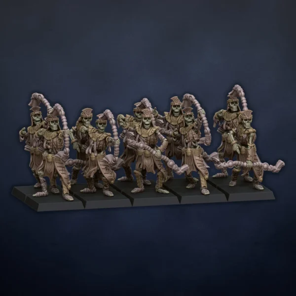 Skeleton Archers - Undying Dynasties - Dragonlake Miniatures - RPG - WARGAMES - ROL - Imagen 4