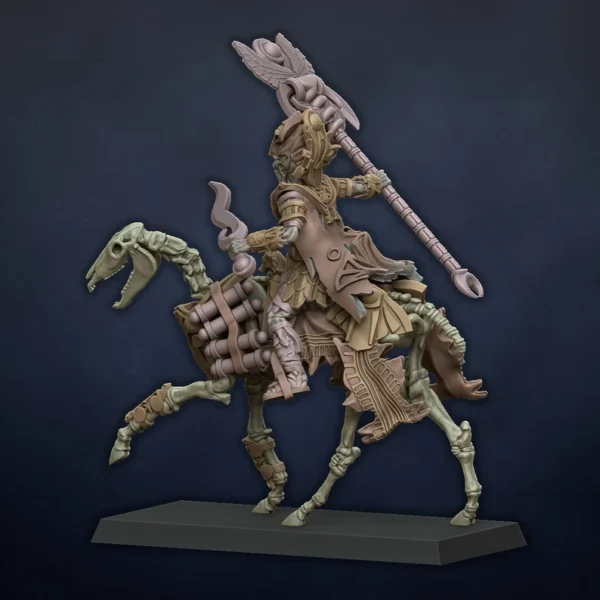 Hierarch on Horse - Undying Dynasties - Dragonlake Miniatures - RPG - WARGAMES - ROL - Imagen 5