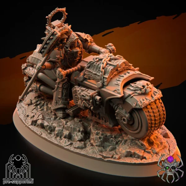 Flame Lizards Prelate on a Motobike (BuildKit) - Imagen 2